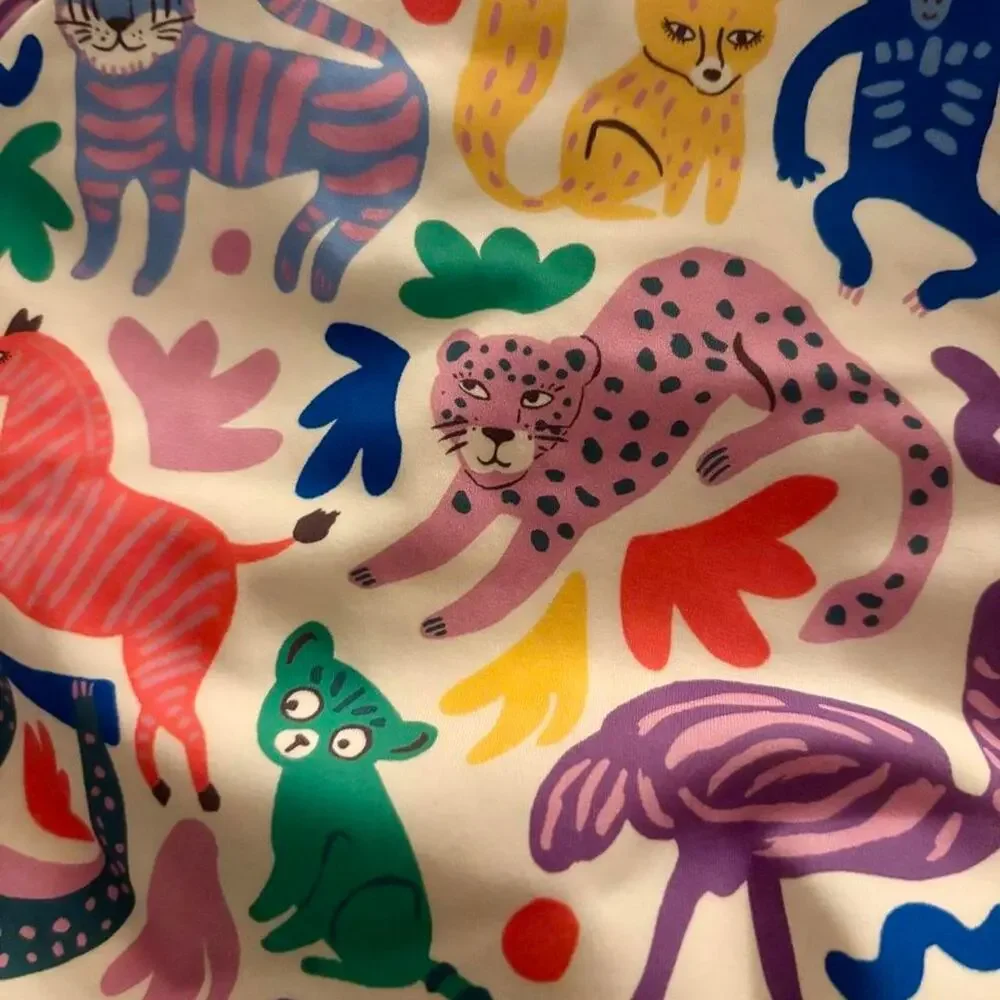 EUC Mini Boden animal one-piece swim suit
